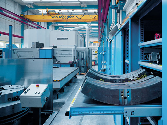 Estanter&iacute;a industrial instalaci&oacute;n