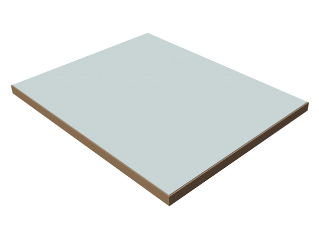 Estante de madera melaminada