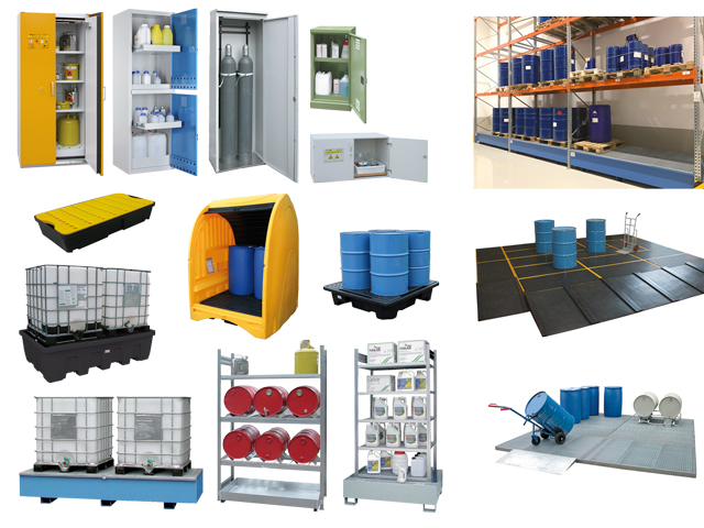 Almacenaje de productos peligrosos