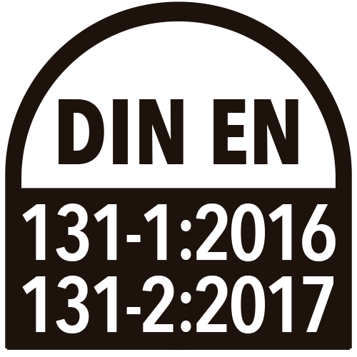 Conforme normativa DIN 131