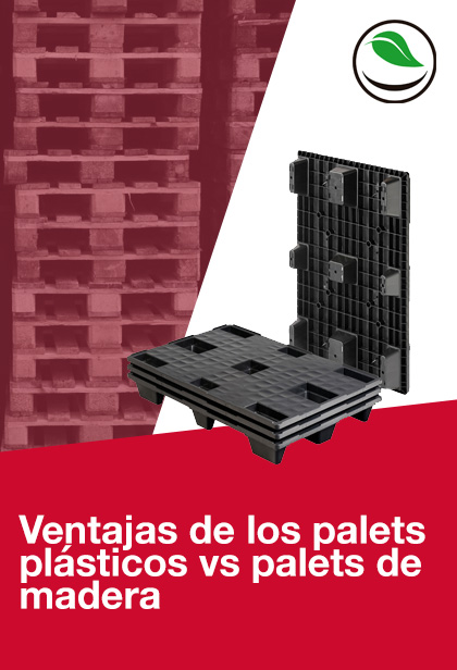 Ventajas de los palets de plástico vs palets de madera
